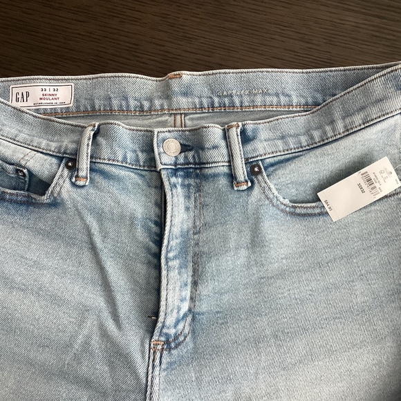 GAP Mens Skinny Jeans - NWT - 33 X 32 - Picture 2 of 3